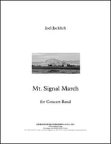 Mt. Signal March Concert Band sheet music cover